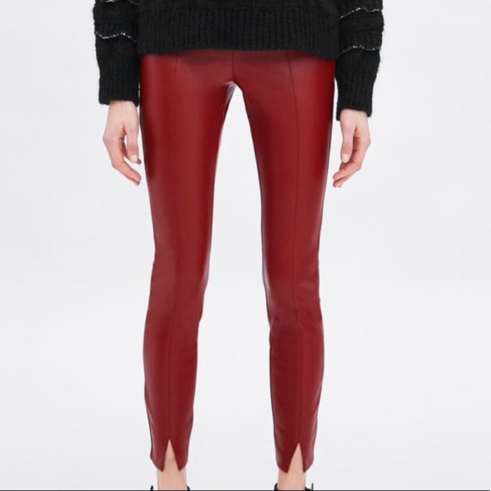 Faux Leather Leggings